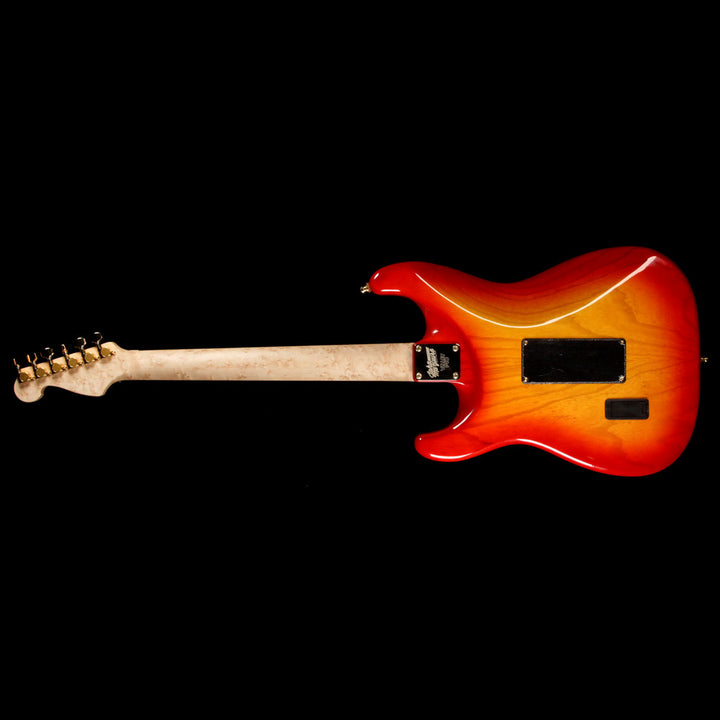 John McGuire Guitars Valley Pro Fire Burst Quilt Top