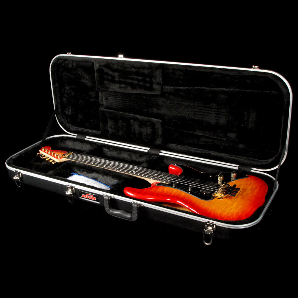 John McGuire Guitars Valley Pro Fire Burst Quilt Top — 9