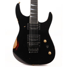 Jackson Custom Shop Nitro Aged SL2H-V Soloist Music Zoo Exclusive Black over 3 Tone Sunburst