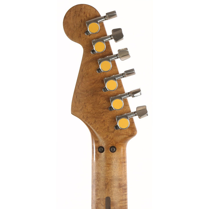 Charvel Custom Shop San Dimas Nitro Aged Roasted Alder Graffiti Yellow