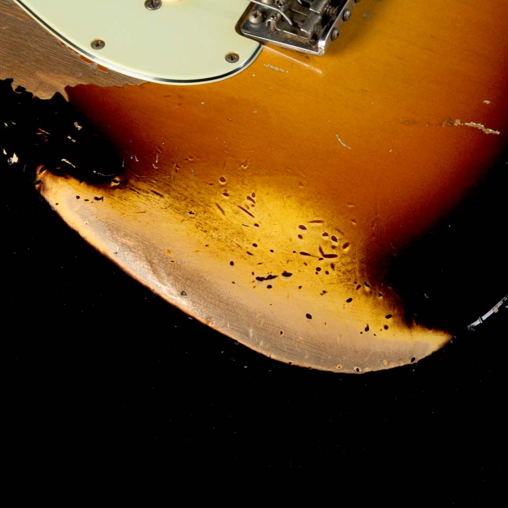 Fender Custom Shop Masterbuilt John Cruz 1960s Stratocaster Heavy Relic Electric Guitar 3-Tone Sunburst — 5