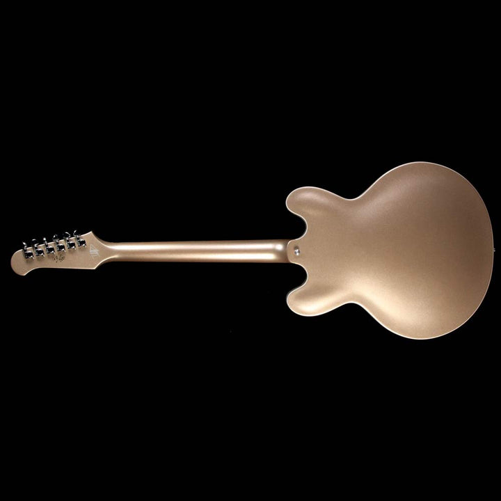 Used 2014 Gibson Memphis DG-335 Dave Grohl Signature Electric Guitar Limited Edition Metallic Gold