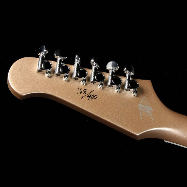 Used 2014 Gibson Memphis DG-335 Dave Grohl Signature Electric Guitar Limited Edition Metallic Gold