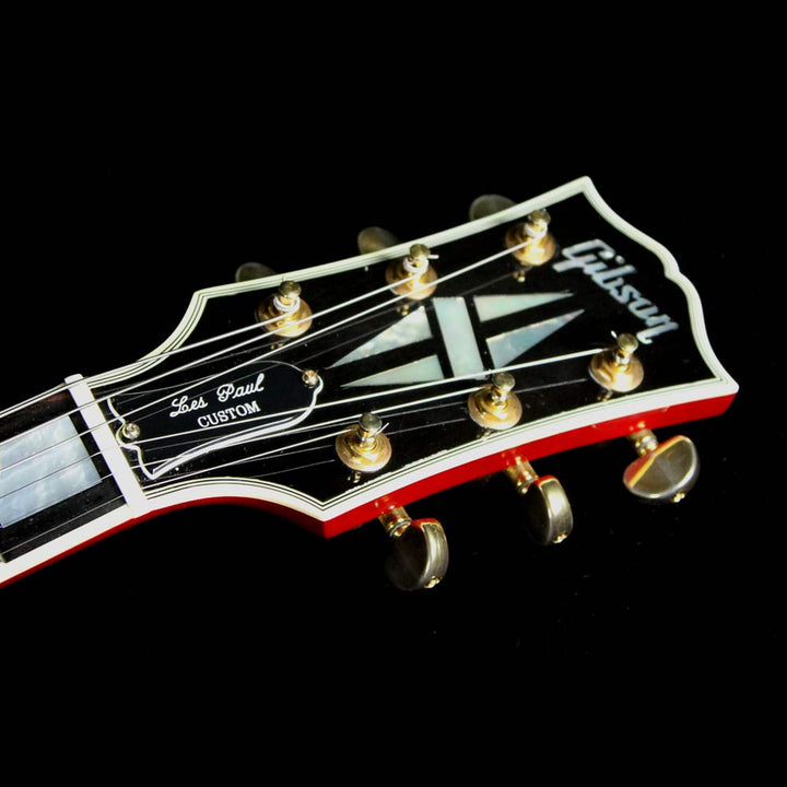 Used 2002 Gibson Custom Shop 1968 Les Paul Custom Reissue Electric Guitar Cherry Sunburst