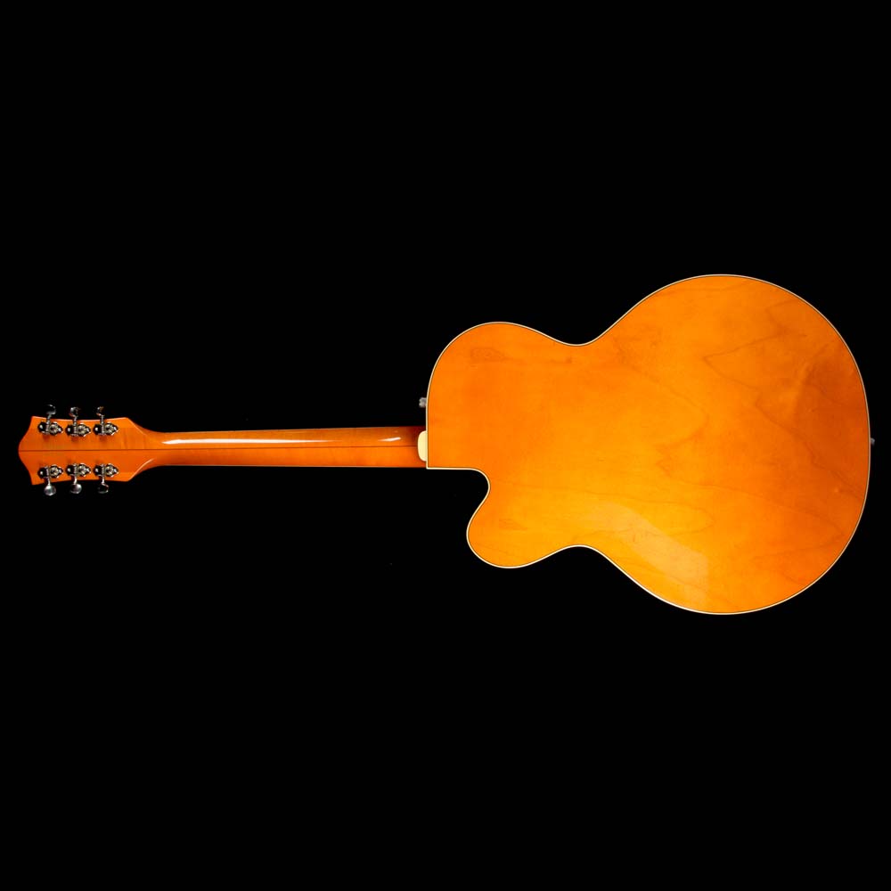 Used 2016 Gretsch G6120T-59GE Vintage Select 1959 Chet Atkins Hollow Body Electric Guitar Vintage Orange Stain — 3