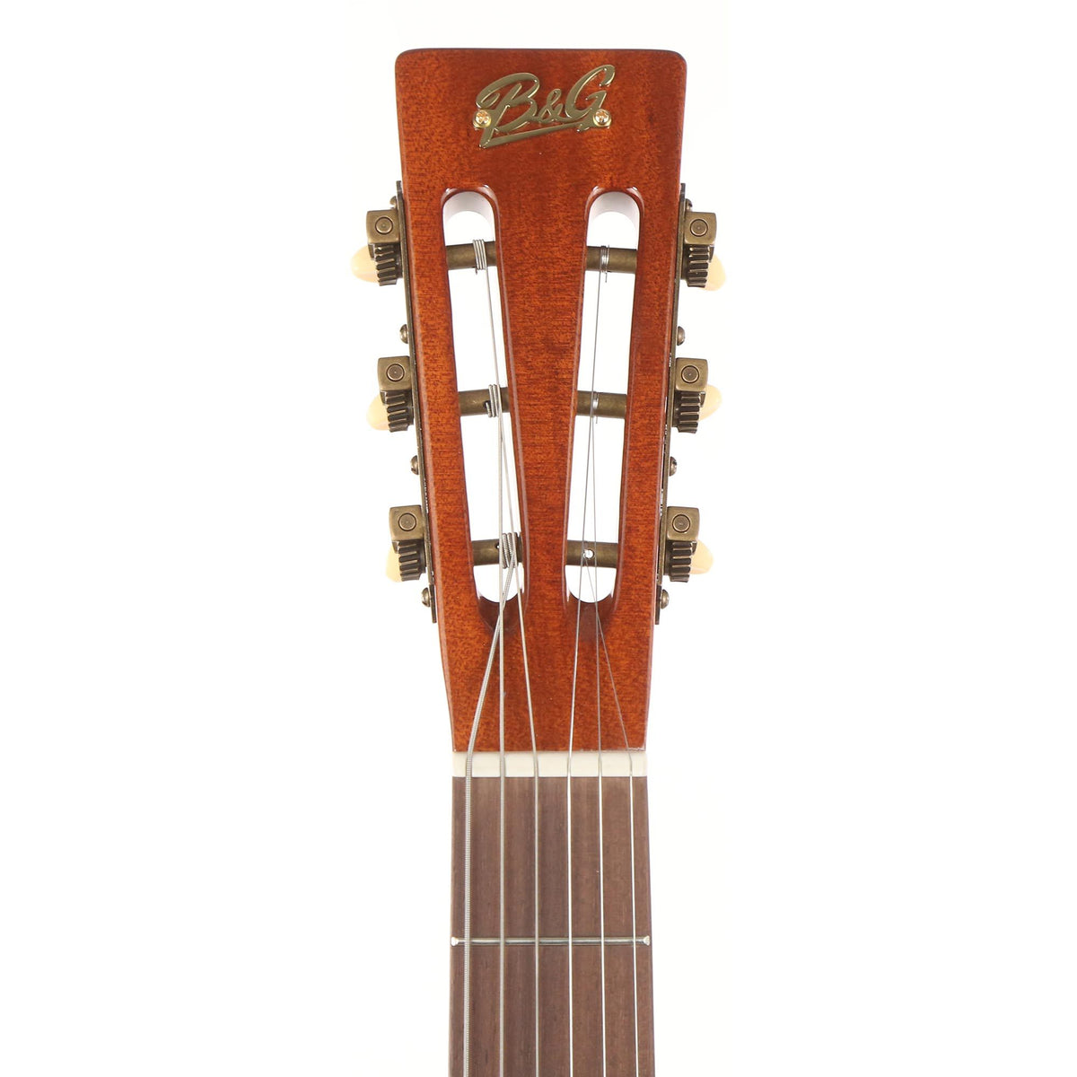 B&G Guitars Little Sister Crossroads Cutaway P-90 Tobacco Burst — 4