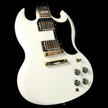 Used 2017 Gibson SG Standard Gold Series Electric Guitar Alpine White