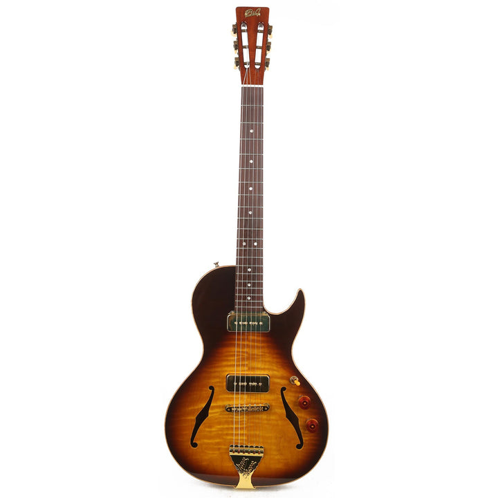B&G Guitars Little Sister Crossroads Cutaway Tobacco Burst