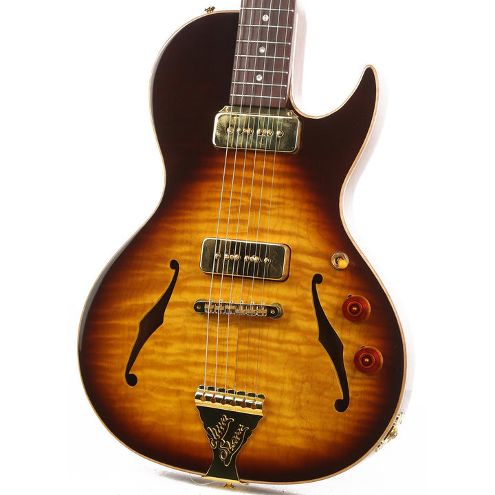 B&G Guitars Little Sister Crossroads Cutaway Tobacco Burst