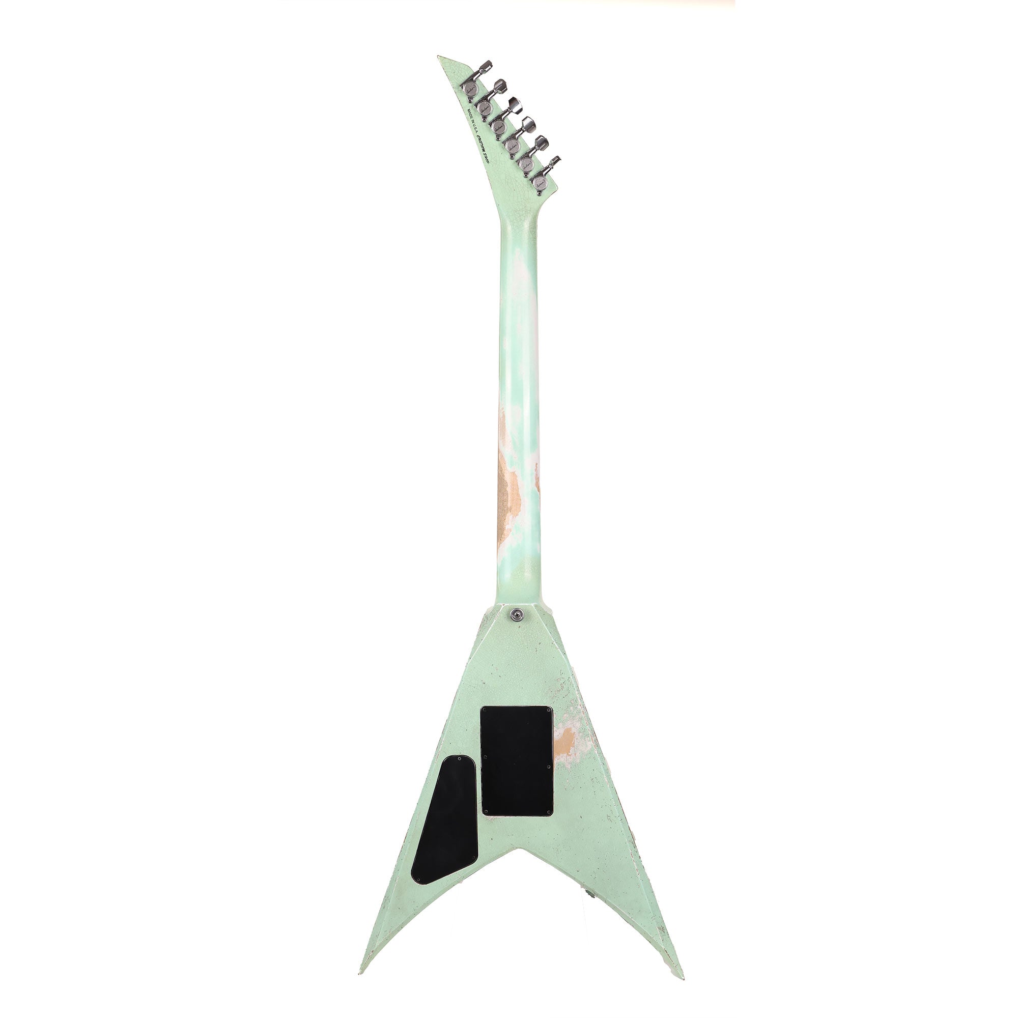 Jackson Custom Shop King V Nitro Aged Surf Green | The Music Zoo