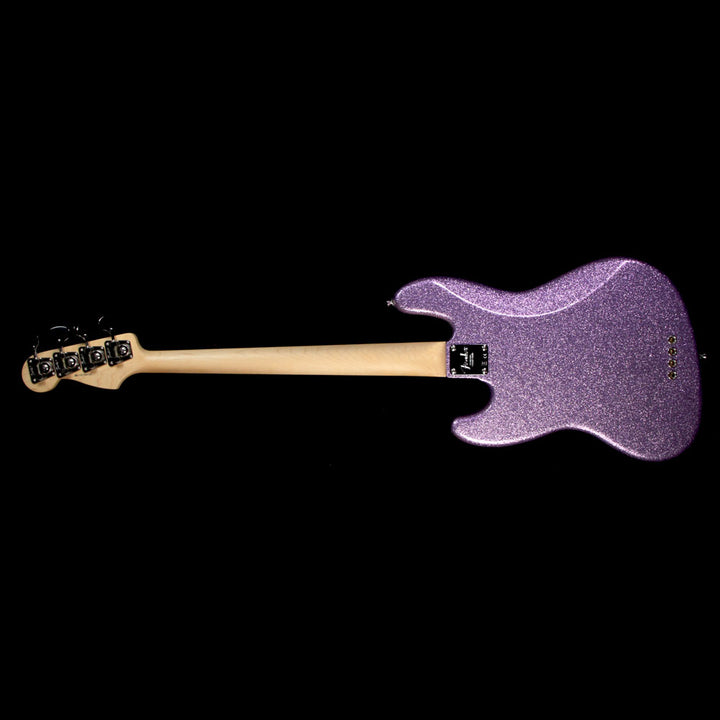 Fender Limited Edition Adam Clayton Signature Jazz Bass Electric Bass Purple Sparkle