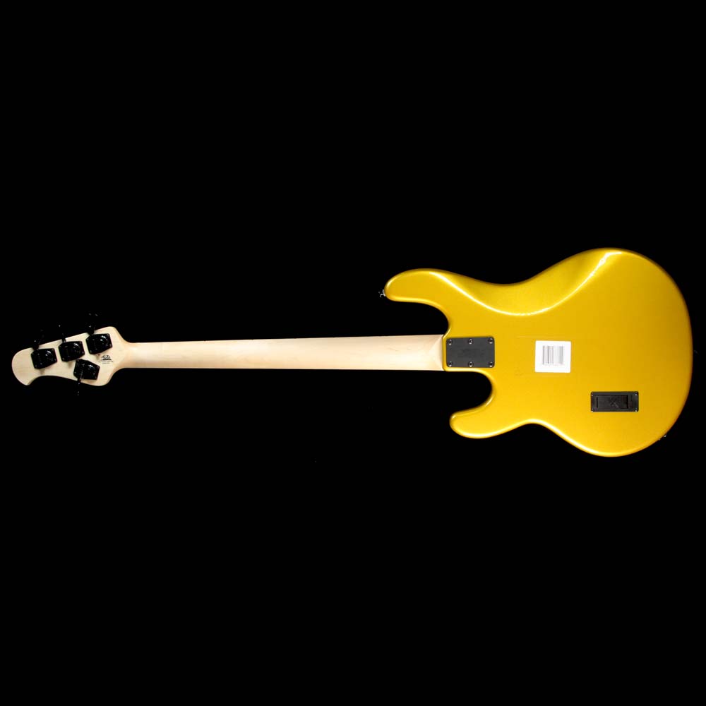 Ernie Ball Music Man Stingray 4 H Electric Bass Guitar Firemist Gold — 3