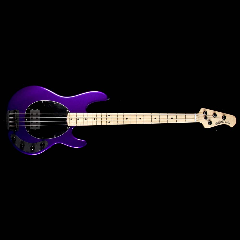 Ernie Ball Music Man Stingray 4 H Electric Bass Guitar Firemist Purple — 2