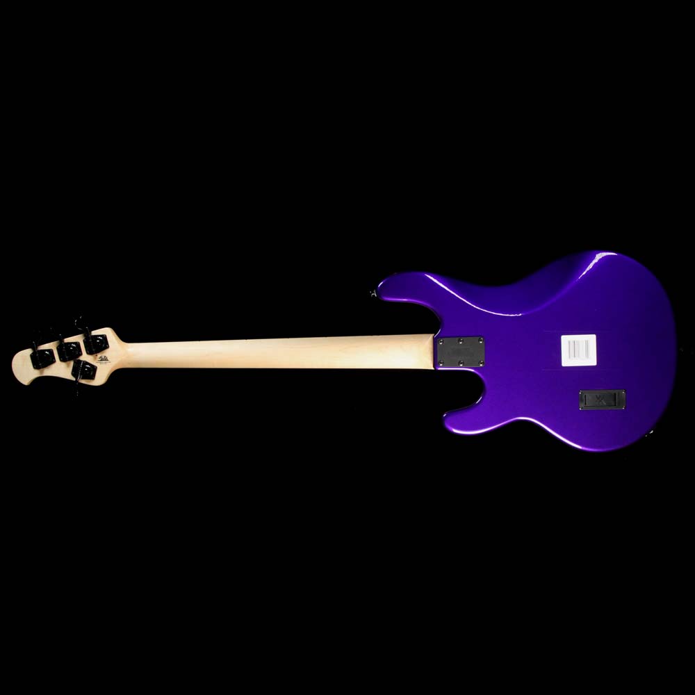 Ernie Ball Music Man Stingray 4 H Electric Bass Guitar Firemist Purple — 3