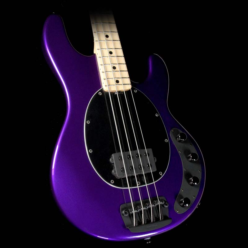 Ernie Ball Music Man Stingray 4 H Electric Bass Guitar Firemist Purple — 1