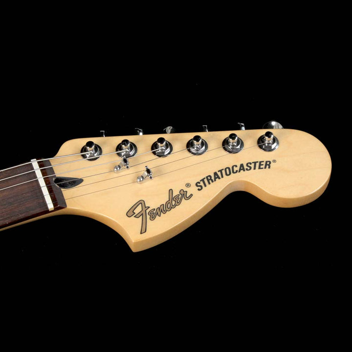 Used 2016 Fender Deluxe Stratocaster Electric Guitar Black with Fishman Fluence Pickups and FU Tone Hardware