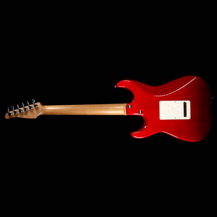 Used 2017 Tom Anderson Drop Top Classic Electric Guitar Red Surf