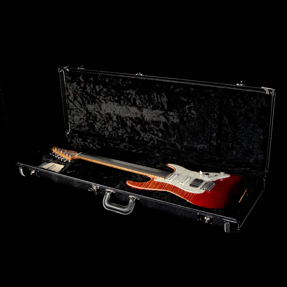 Used 2017 Tom Anderson Drop Top Classic Electric Guitar Red Surf — 7