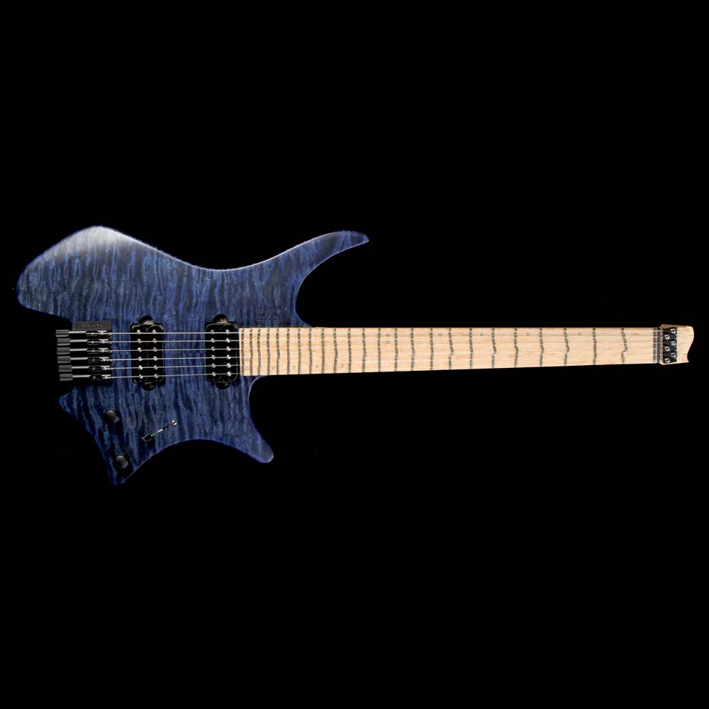 Used 2017 Strandberg Custom Shop Boden 6 True Temperament Electric Guitar Blue — 2