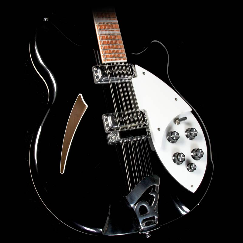 Used 2009 Rickenbacker 360/12 Electric Guitar Jetglo — 1