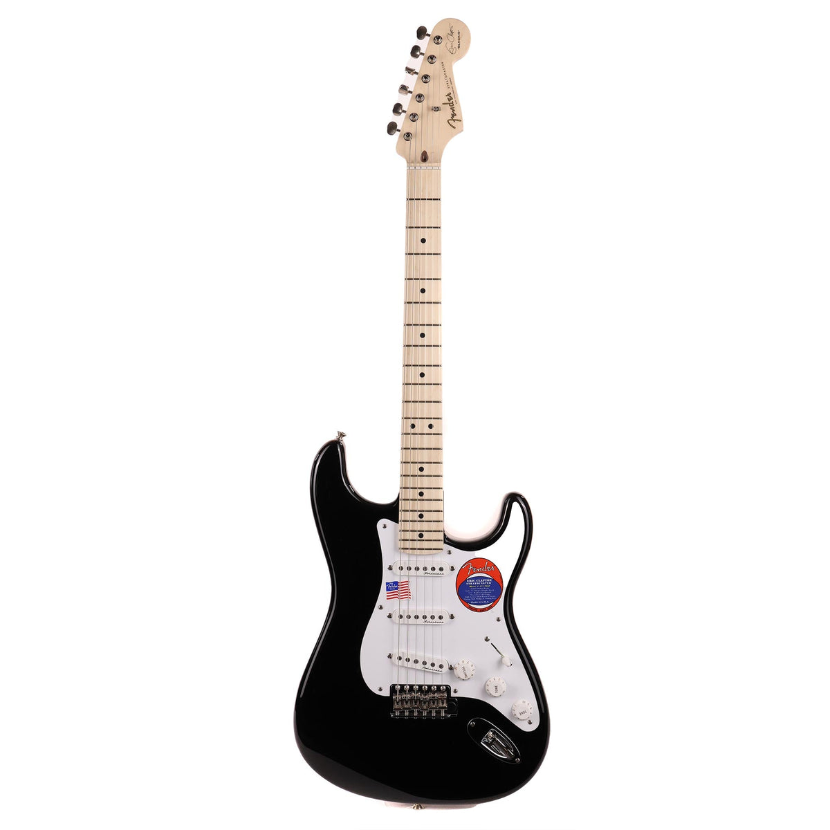 Fender Eric Clapton Stratocaster Black Used — 2