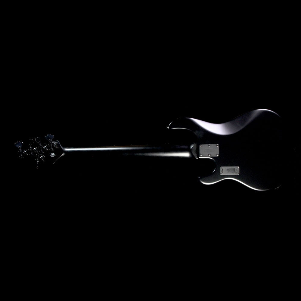 Ernie Ball Music Man StingRay 5 HH 5-String Electric Bass Guitar Stealth Black — 3