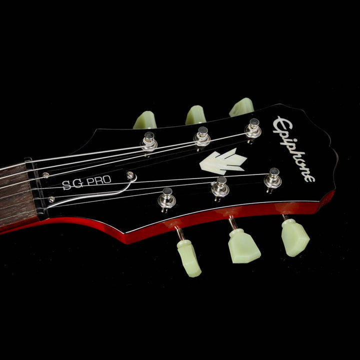 Used Epiphone SG Pro Electric Guitar Cherry