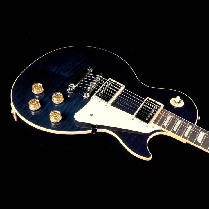 Used 2013 Gibson Les Paul Traditional Electric Guitar Chicago Blue