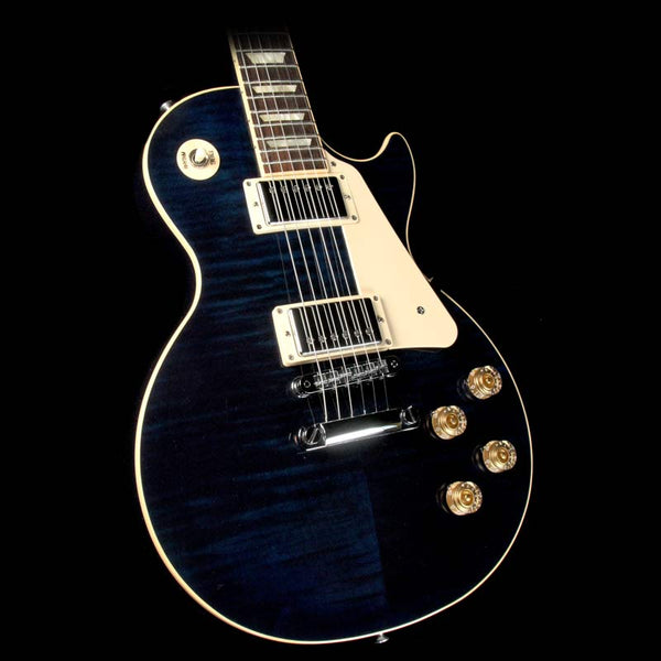 Used 2013 Gibson Les Paul Traditional Electric Guitar Chicago Blue