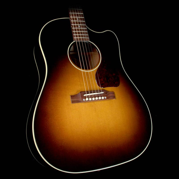 Used 2016 Gibson Montana J-45 Standard Dreadnought Acoustic Guitar Vintage Sunburst