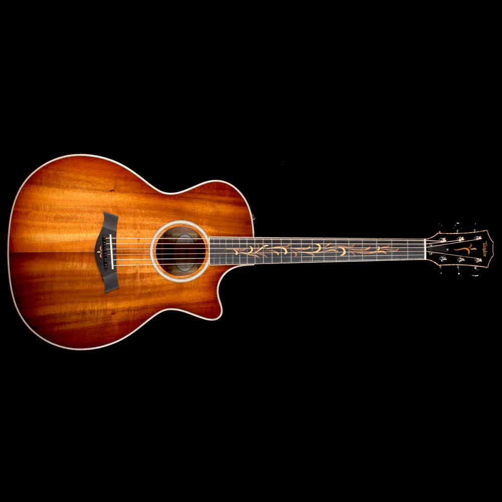 Taylor 2017 LTD K24ce Grand Auditorium Acoustic Guitar Shaded Edgeburst — 2