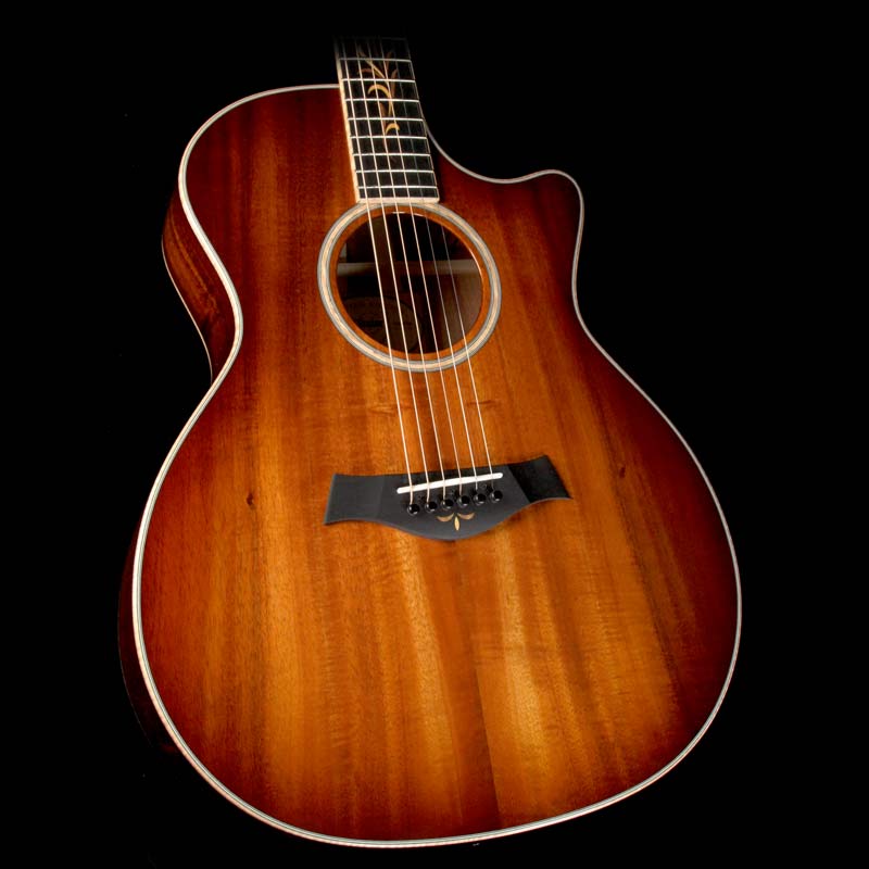 Taylor 2017 LTD K24ce Grand Auditorium Acoustic Guitar Shaded Edgeburst — 1