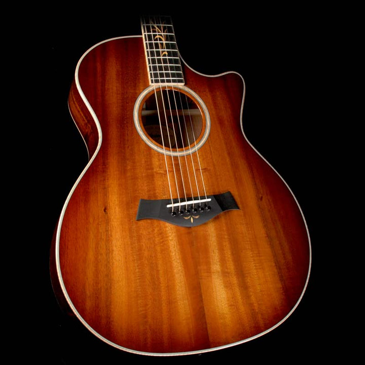 Taylor 2017 LTD K24ce Grand Auditorium Acoustic Guitar Shaded Edgeburst