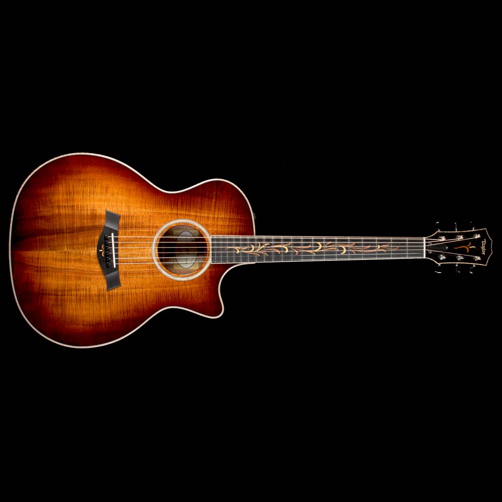 Taylor 2017 LTD K24ce Grand Auditorium Acoustic Guitar Shaded Edgeburst — 2