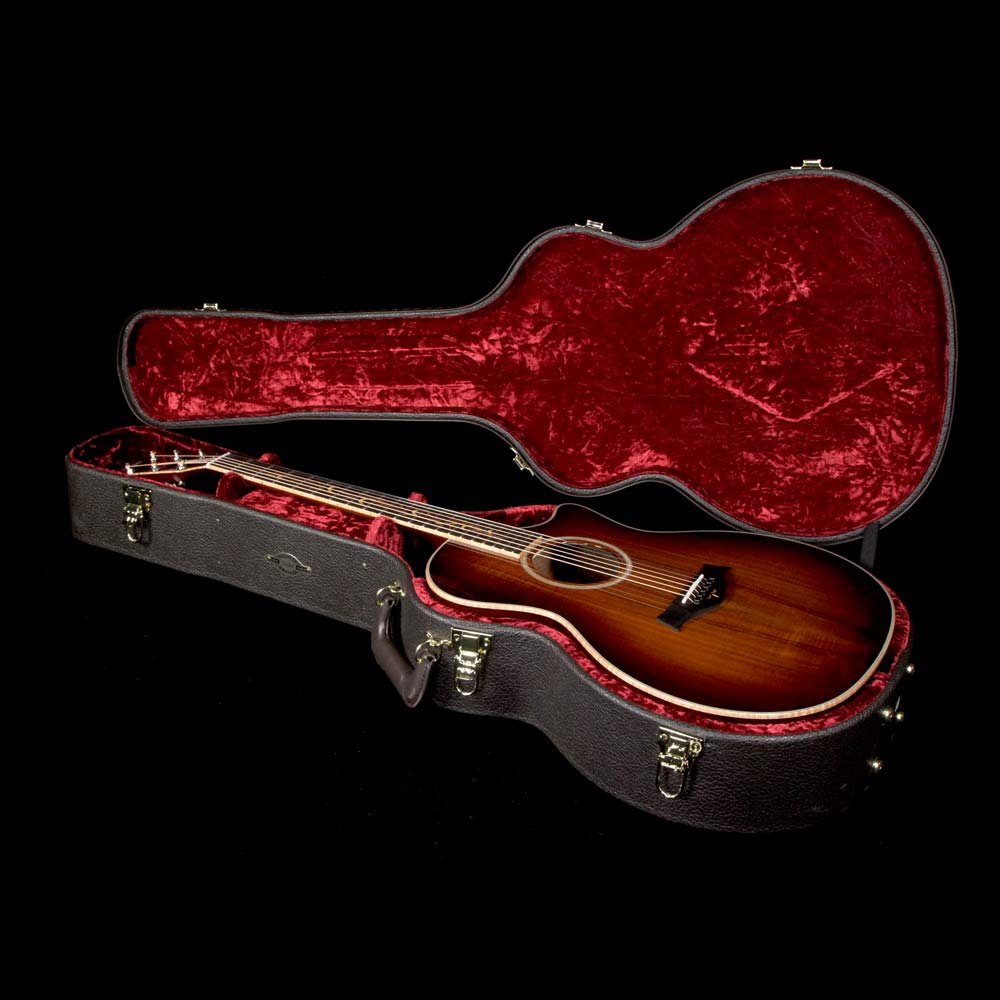 Taylor 2017 LTD K24ce Grand Auditorium Acoustic Guitar Shaded Edgeburst — 5