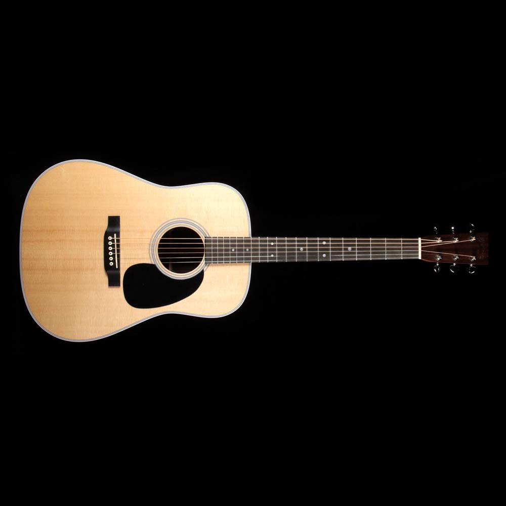Martin 2017 D-28E Dreadnought Acoustic Guitar Natural — 2