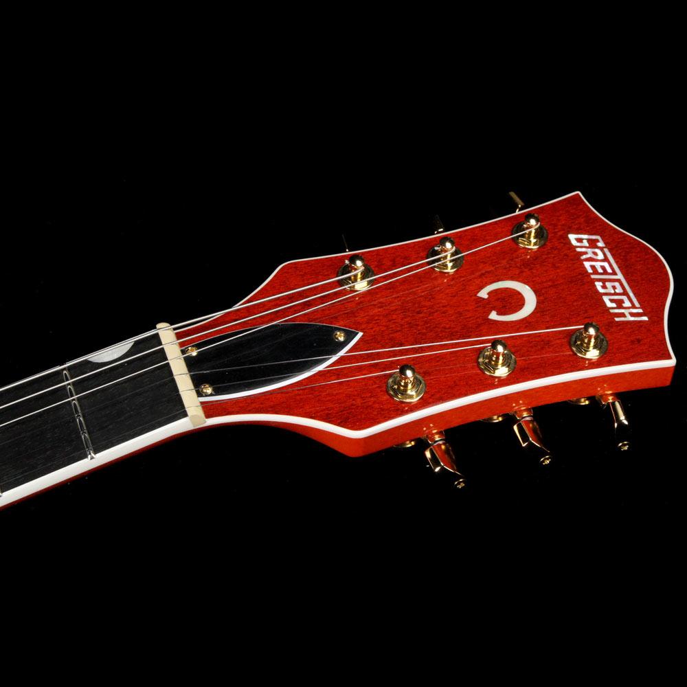 Gretsch G6120T Players Edition Nashville Orange Stain — 6