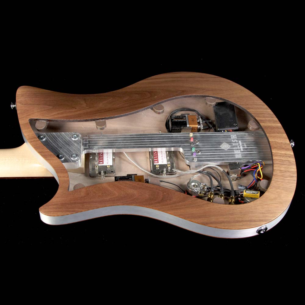 Relish Walnut Jane Piezo Aluminum Frame Electric Guitar — 5