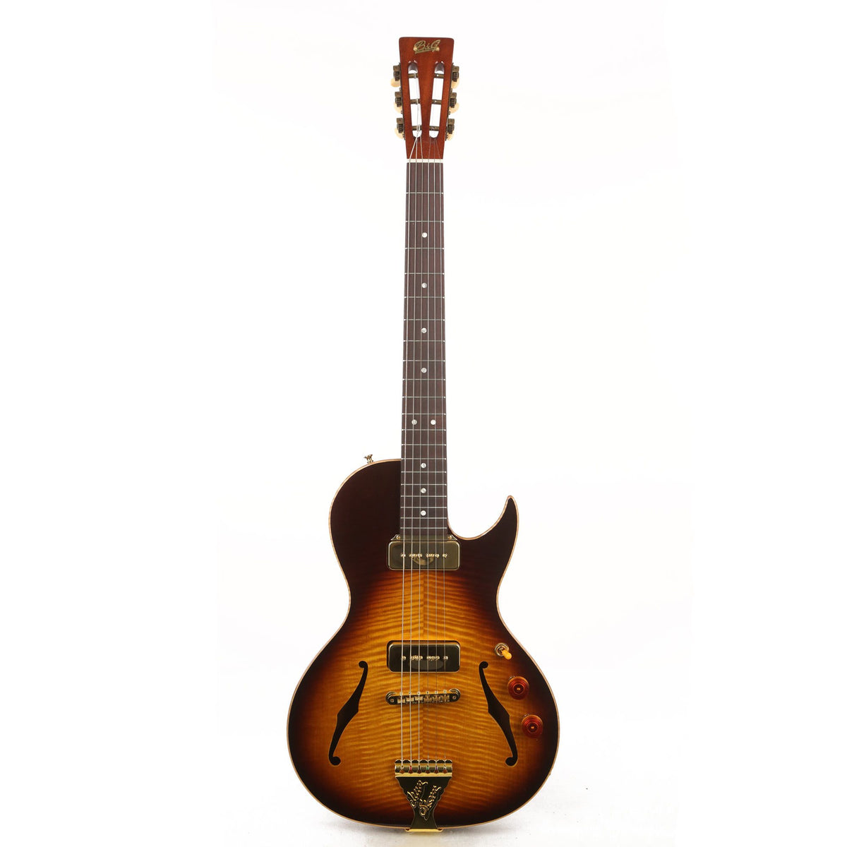 B&G Guitars Little Sister Crossroads Tobacco Burst — 2