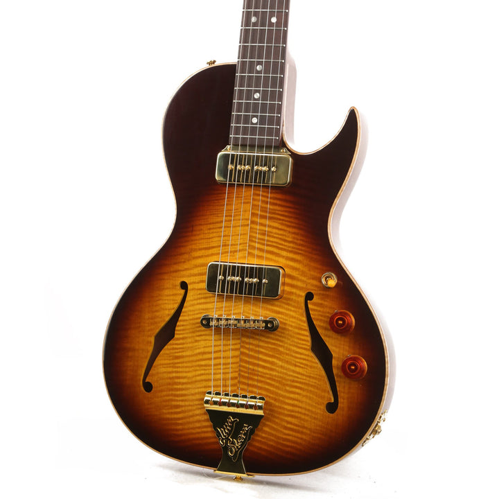 B&G Guitars Little Sister Crossroads Tobacco Burst