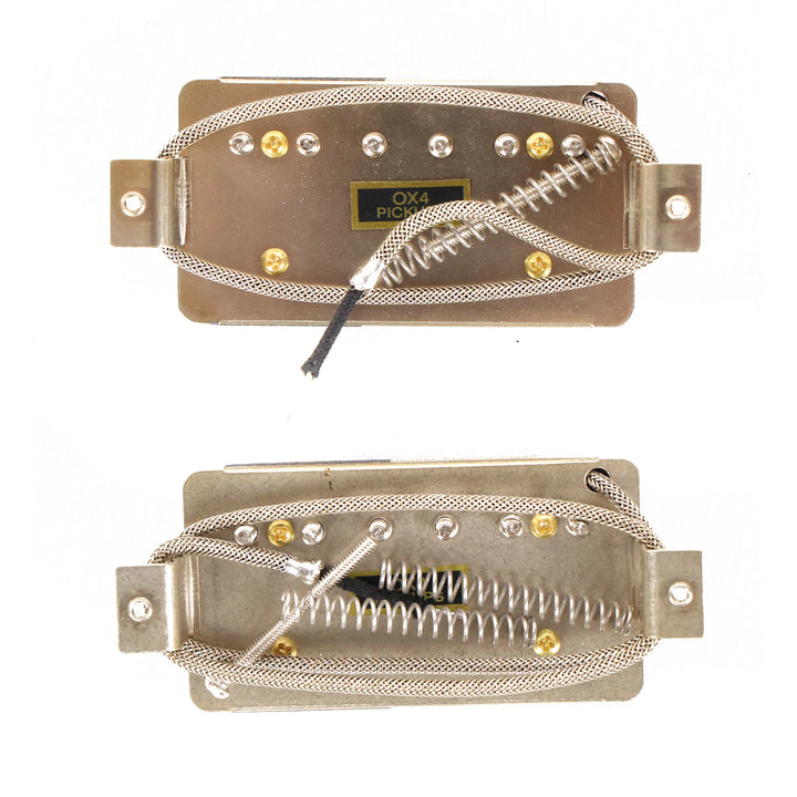 OX4 The Hot Duane Humbucker Pickup Set Black Bobbins