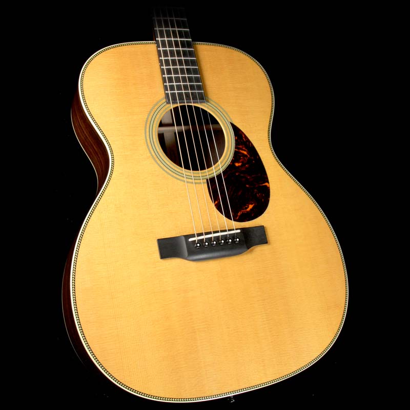 Used 2016 Martin OM-28 Acoustic Guitar Natural — 1