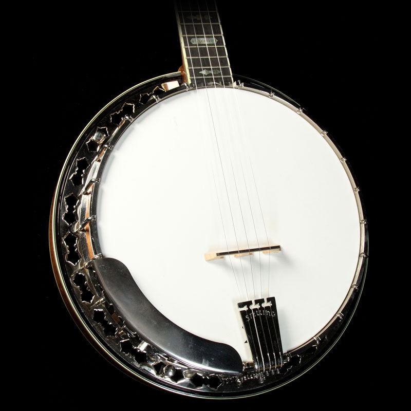 Used 2003 Stelling Staghorn 5-String Banjo Natural Walnut — 1