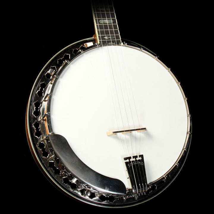 Used 2003 Stelling Staghorn 5-String Banjo Natural Walnut