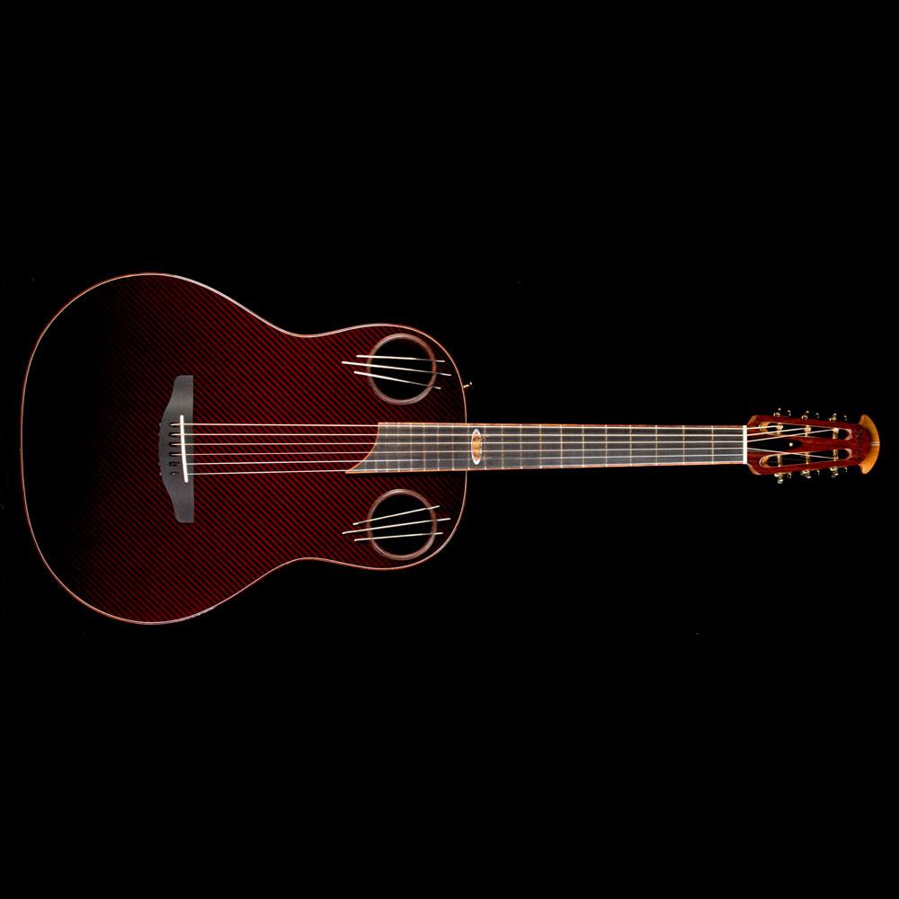 Ovation Limited Edition 40th Anniversary Adamas 1198-AV40 Acoustic Guitar Ruby Gloss — 2