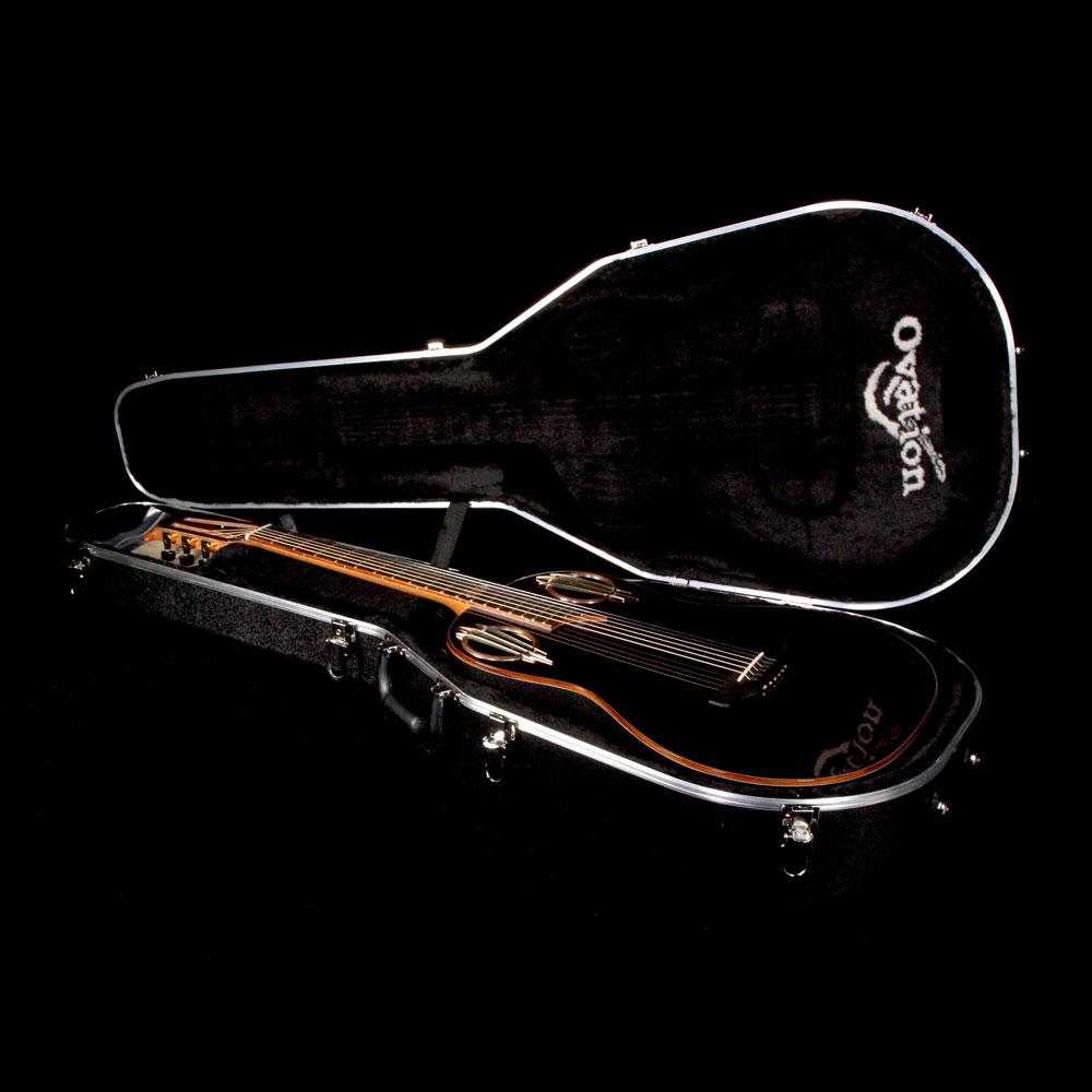 Ovation Limited Edition 40th Anniversary Adamas 1198-AV40 Acoustic Guitar Ruby Gloss — 7