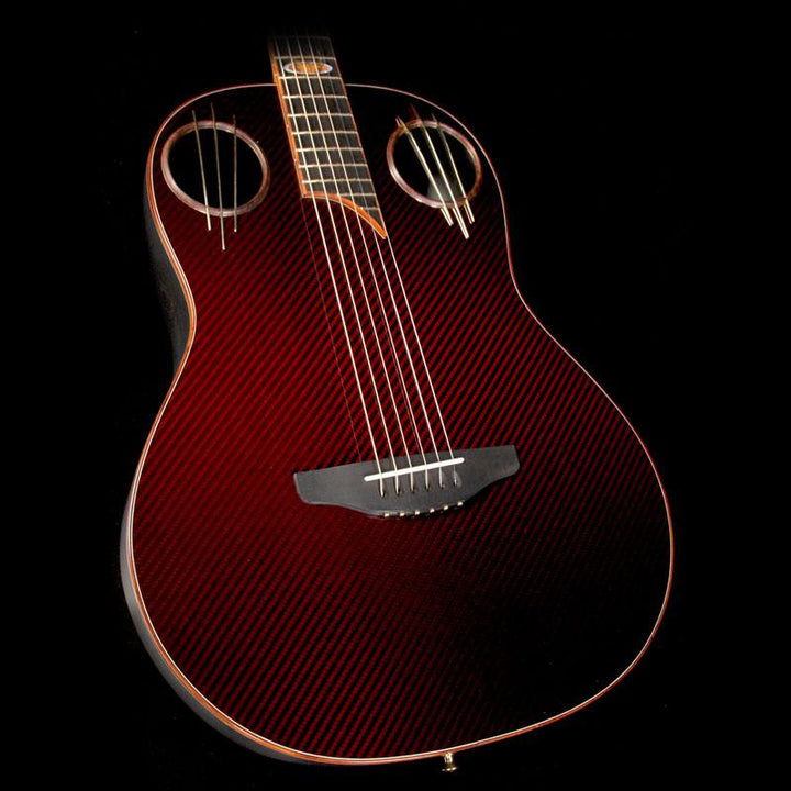 Ovation Limited Edition 40th Anniversary Adamas 1198-AV40 Acoustic Guitar Ruby Gloss