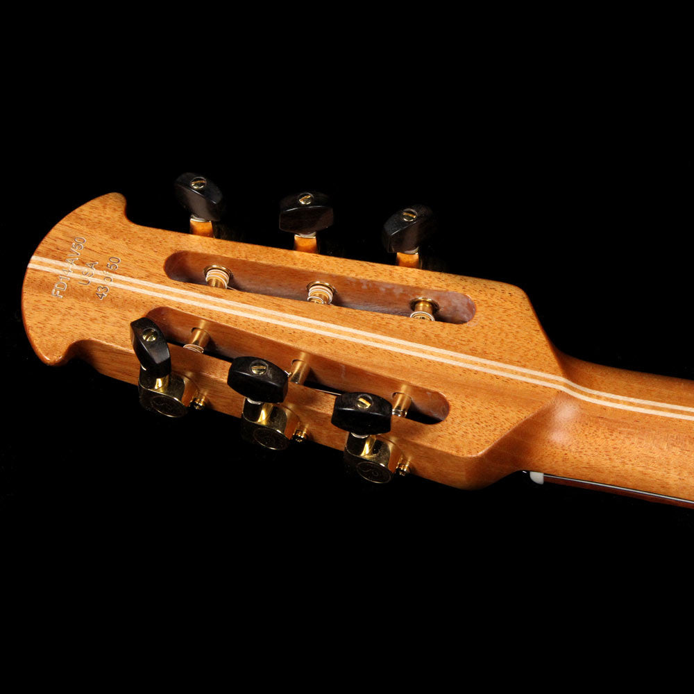Ovation Custom Legend 50th Anniversary Mid Contour Acoustic Guitar Natural Gloss — 7