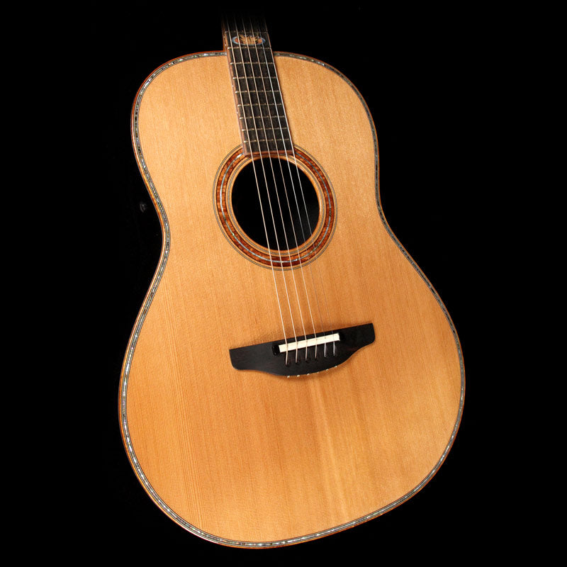 Ovation Custom Legend 50th Anniversary Mid Contour Acoustic Guitar Natural Gloss — 1