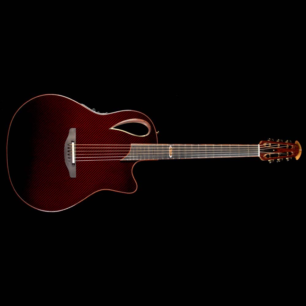 Ovation Adamas 2098-AV40 Limited 40th Anniversary Acoustic Ruby Gloss — 2